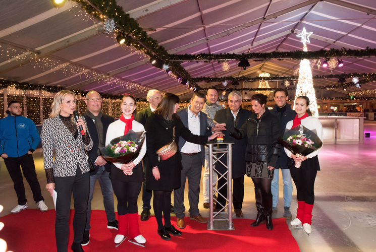 Officiële opening Winterland Hasselt